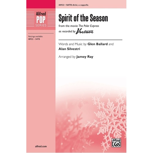 Spirit Of The Season SATB Divisi A Cappella