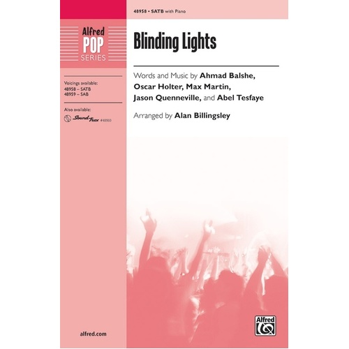 Blinding Lights SATB