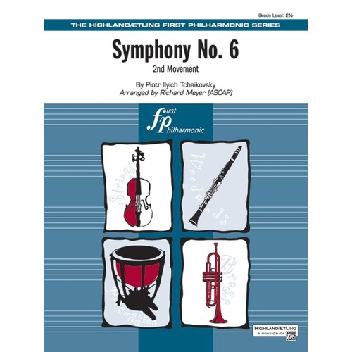 Symphony No 6 2nd Movement Fo2.5 Score/Parts
