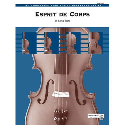 Esprit de Corps SO1 SC/PTS for String Orchestra by Doug Spata