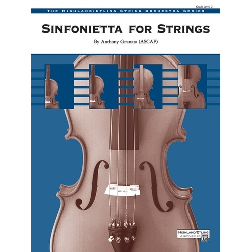 Sinfonietta For Strings So2 Score/Parts