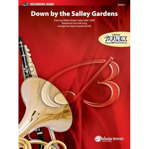 Down By The Salley Gardens Flex Ensemble Grade 1 Sc/Pts Score/Parts