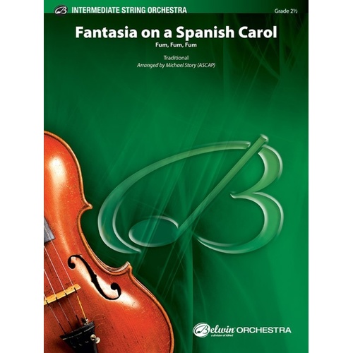 Fantasia On A Spanish Carol So2.5 Sc/Pts Score/Parts