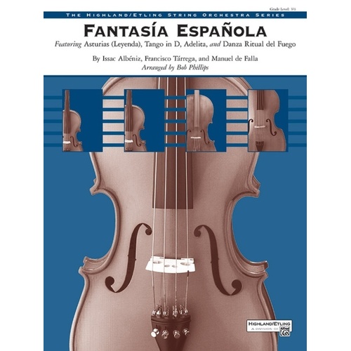 Fantasia Espanola So3.5 Sc/Pts Score/Parts