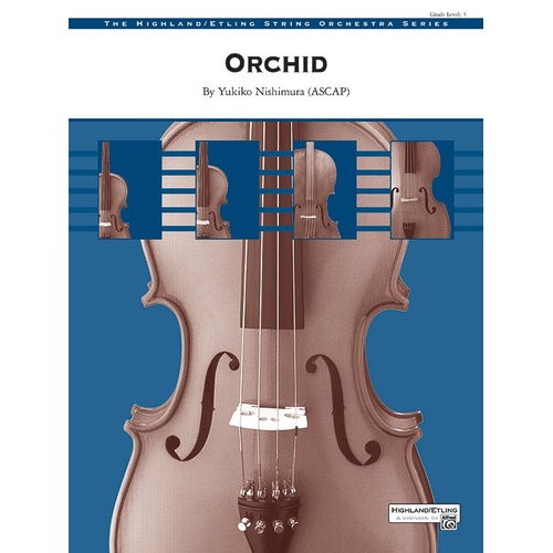 Orchid by Yukiko Nishimura for String Orchestra - SC/PTS
