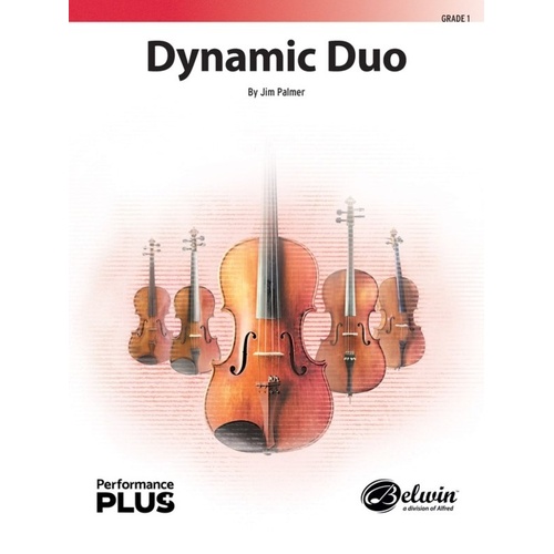 Dynamic Duo for String Orchestra by Jim Palmer, E Minor, PerformancePlus+ Series, Print & Digital Formats