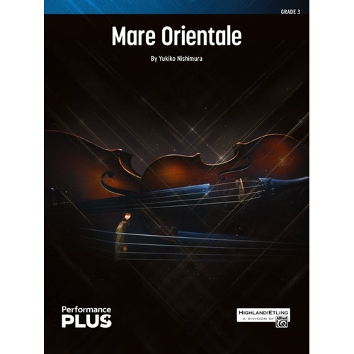Mare Orientale for String Orchestra by Yukiko Nishimura - PerformancePlus+ Series