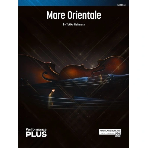 Mare Orientale for String Orchestra SO3 SC/PTS by Yukiko Nishimura - Alfred Music