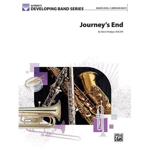 Journey's End by Steve Hodges for Band - Alfred Music - 1 Page - SmartMusic Available