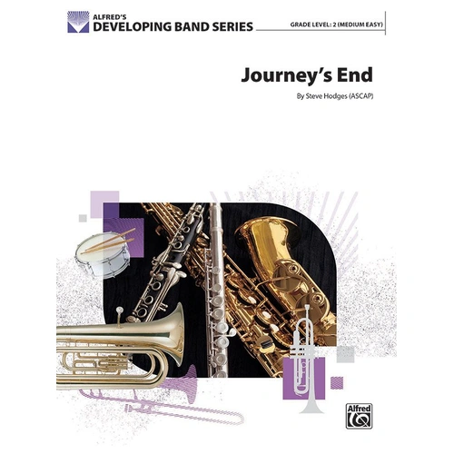 Journey's End by Steve Hodges for Band - Alfred Music - 1 Page