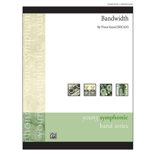 Bandwidth by Vince Gassi for Band - Alfred Music - 1 Page