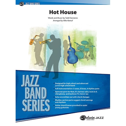 Hot House Jazz Ensemble Arrangement by Mike Kamuf