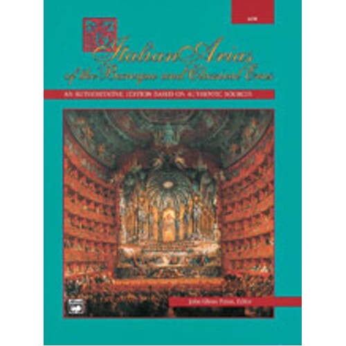 Italian Arias Of Baroque And Classical Eras Low