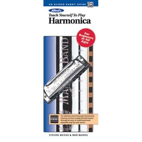 Teach Yourself To Play Harmonica Book Handy Guide Book