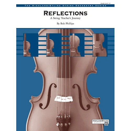 Reflections for String Orchestra by Bob Phillips - Score and Parts