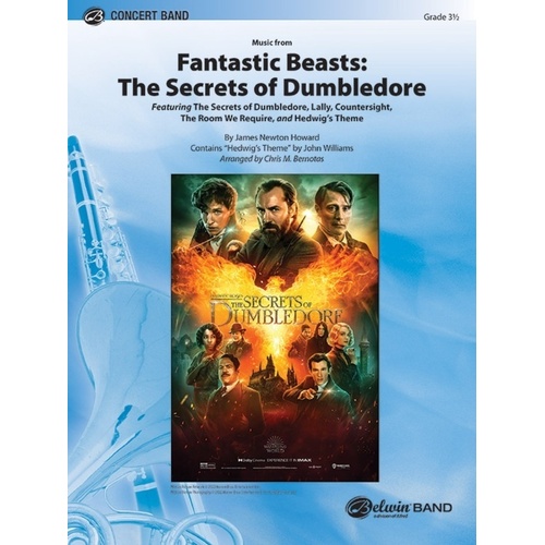 Fantastic Beasts The Secrets Of Dumbledore Cb3.5 Sc/Pts Score/Parts