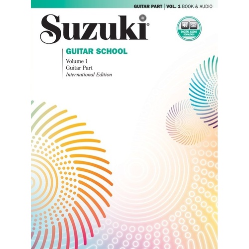Suzuki Guitar School Vol. 1 Guitar Part & Digital Audio Download