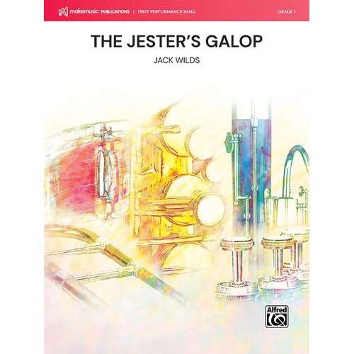 The Jester's Galop for Concert Band by Jack Wilds - Score and Parts
