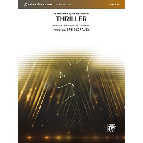Thriller for Concert Band CB3.5 Score and Parts