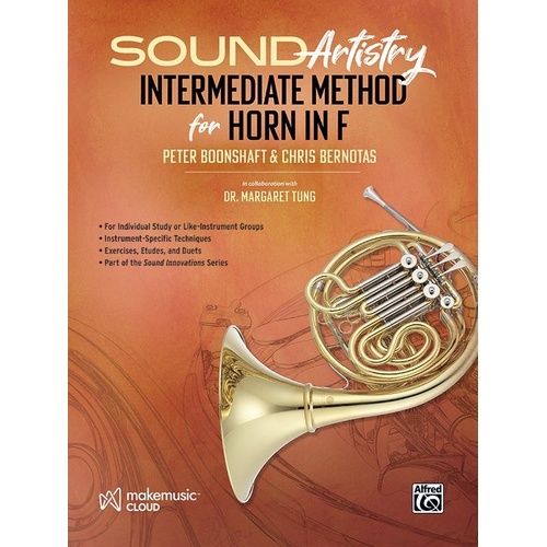 Sound Artistry Intermediate Method for French Horn