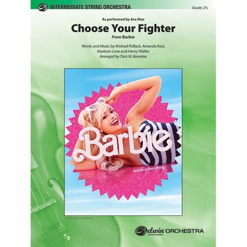 Choose Your Fighter String Orchestra Arrangement by Chris M. Bernotas