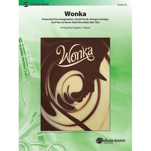 Wonka Medley for Concert Band CB2.5 - Arranged by Douglas Wagner, Score and Parts, Alfred Music