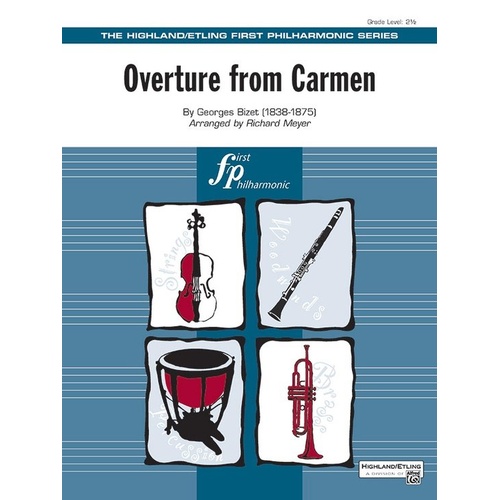 Overture from Carmen for Full Orchestra FO2.5 SC/PTS