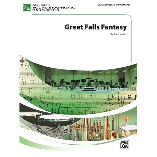 Great Falls Fantasy for Concert Band by Brant Karrick