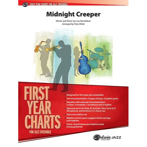 Midnight Creeper for Jazz Ensemble JE1.5 SC/PTS