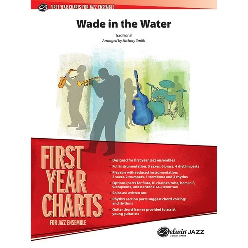 Wade in the Water for Jazz Ensemble JE1 SC/PTS