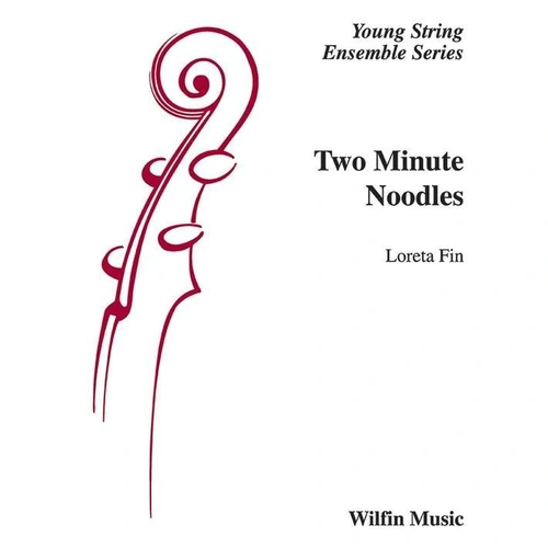 Two Minute Noodles for String Orchestra Score & Parts by Loreta Fin