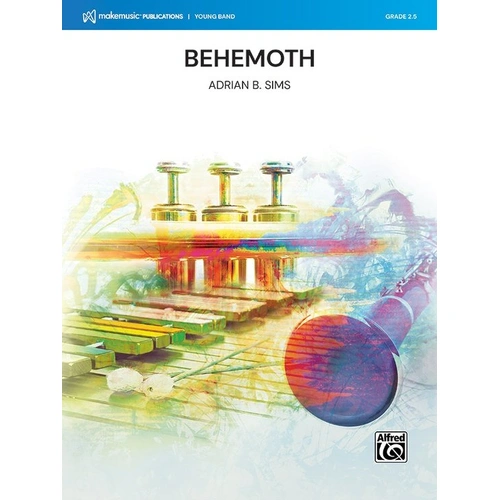 Behemoth for Concert Band CB2.5 SC/PTS by Adrian B. Sims