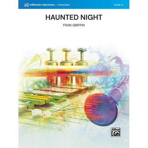 Haunted Night for Concert Band CB2.5 SC/PTS by Fran Griffin