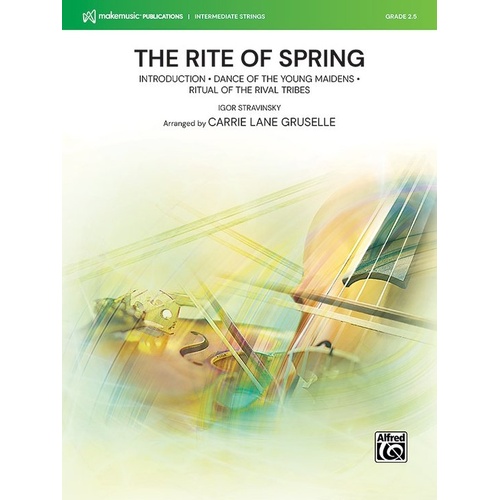 The Rite of Spring for String Orchestra SO2.5 SC/PTS