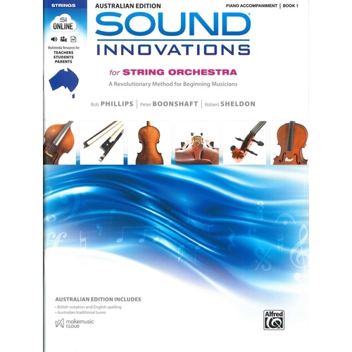 Sound Innovations Aust Piano Accompaniment Strings Book 1