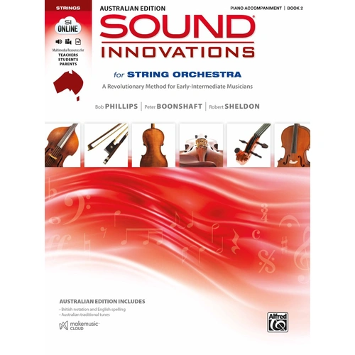 Sound Innovations Australia Piano Accompaniment Strings Book 2