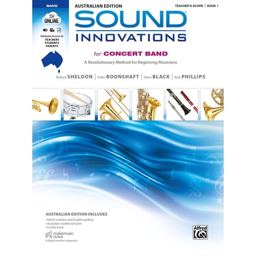 Sound Innovations Australian Conductor Concert Band Book 1