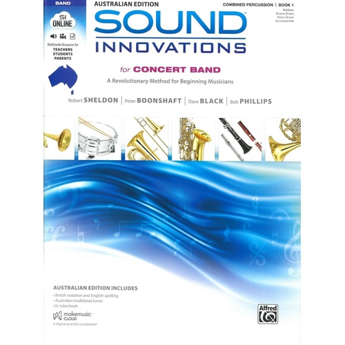 Sound Innovations Aust Combined Percussion Book 1