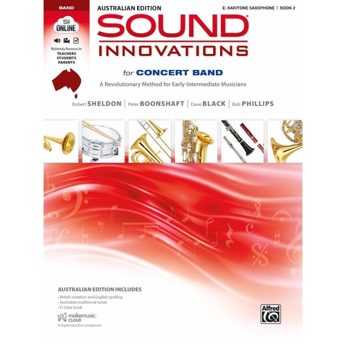 Sound Innovations Australian Baritone Sax Book 2