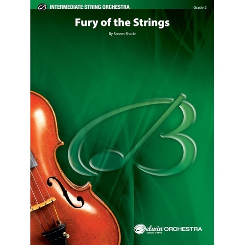 Fury of the Strings for String Orchestra by Steven Shade, Belwin Intermediate Series