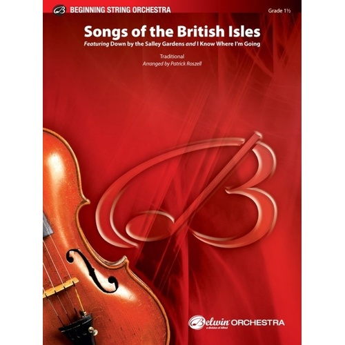 Songs of the British Isles for String Orchestra by Patrick Roszell, SC/PTS