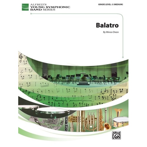 Balatro for Concert Band CB3 SC/PTS by Minoo Dixon