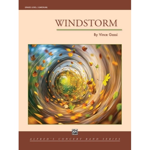 Windstorm for Concert Band by Vince Gassi - Alfred Music