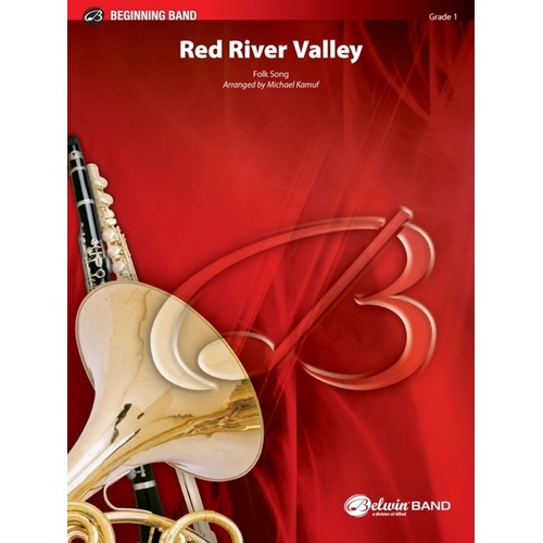 Red River Valley for Concert Band - Arranged by Michael Kamuf - Belwin Beginning Band Series