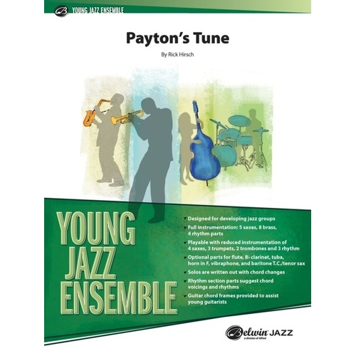 Payton's Tune for Jazz Ensemble JE2.5 SC/PTS