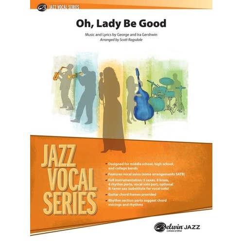 Oh Lady Be Good for Jazz Ensemble/Vocal Voje3 SC/PTS