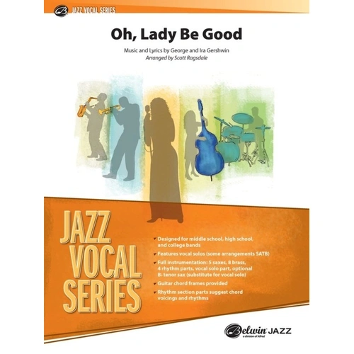 Oh Lady Be Good for Jazz Ensemble/Vocal Voje3 SC/PTS