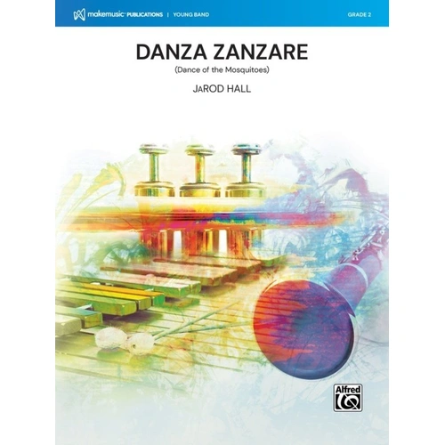 Danza Zanzare (Dance of Mosquitoes) Concert Band CB2 SC/PTS by JaRod Hall
