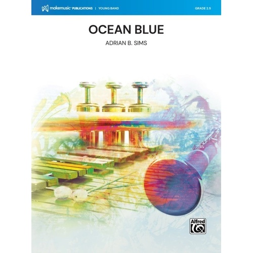 Ocean Blue for Concert Band CB2.5 by Adrian B. Sims