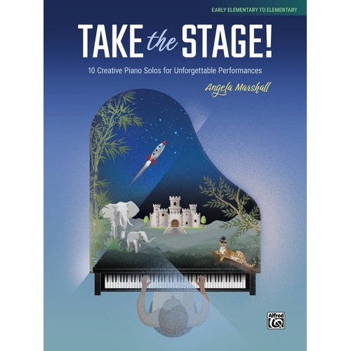 Marshall - Take the Stage! 10 Creative Piano Solos by Angela Marshall